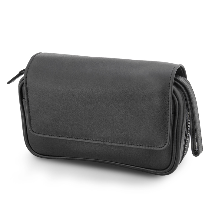 Peterson Leather Two Pipe Pouch