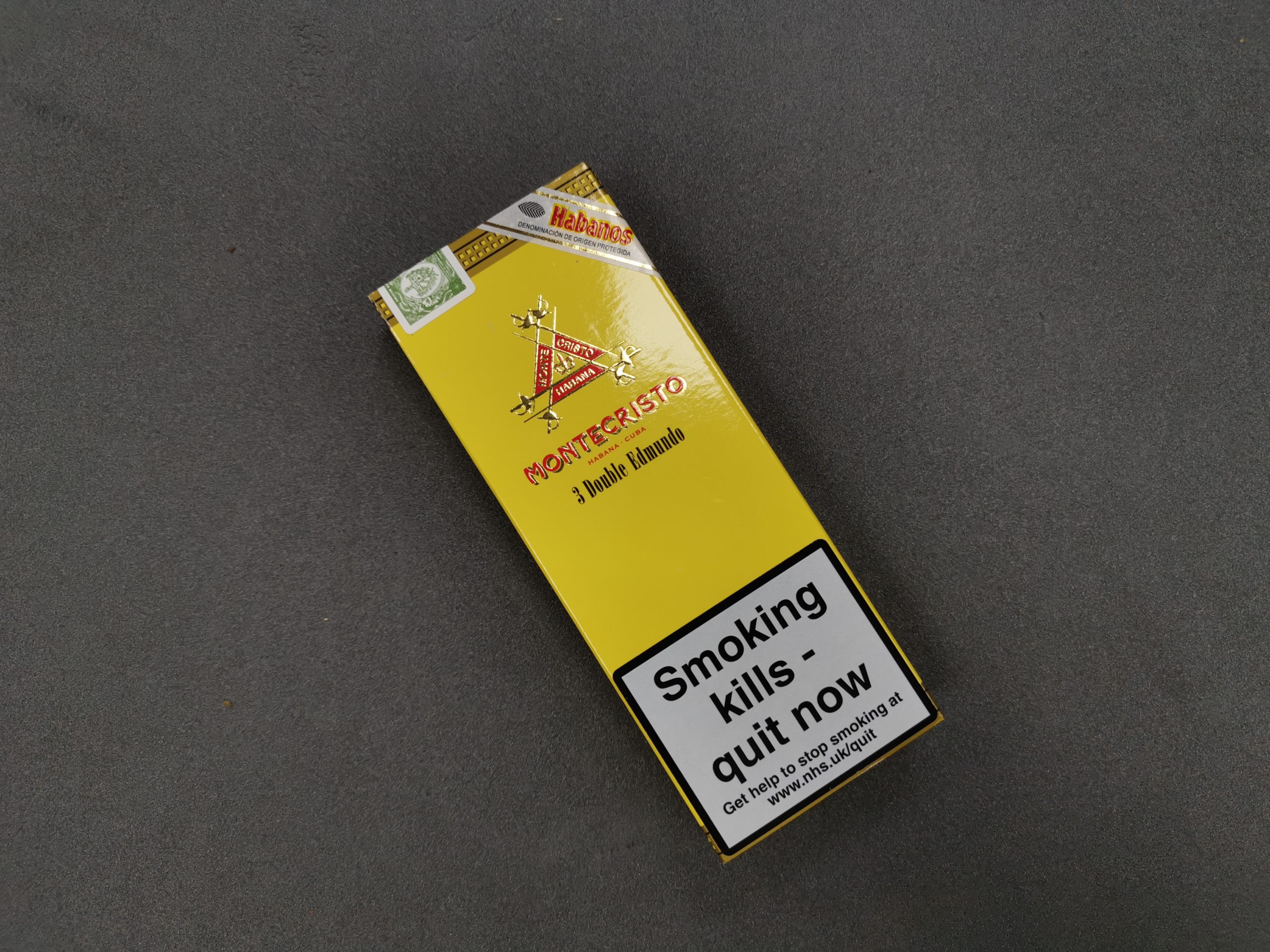 Montecristo Double Edmundo (Pack of 3)
